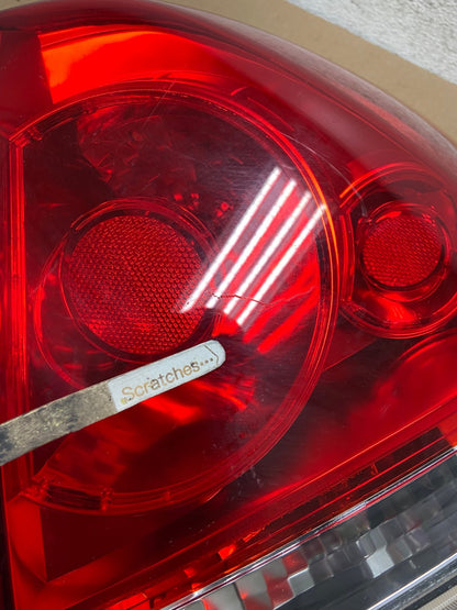 2006 - 2012 Chevrolet Impala Tail Light Right Passenger RH Side AI1355 LK3