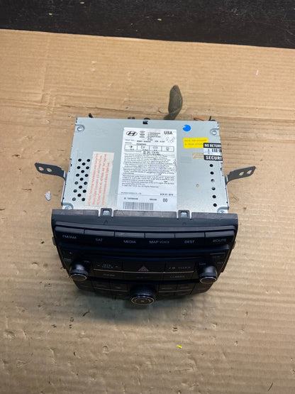 2014 Hyundai Sonata Radio CD Player Climate Control ae2582 DG3