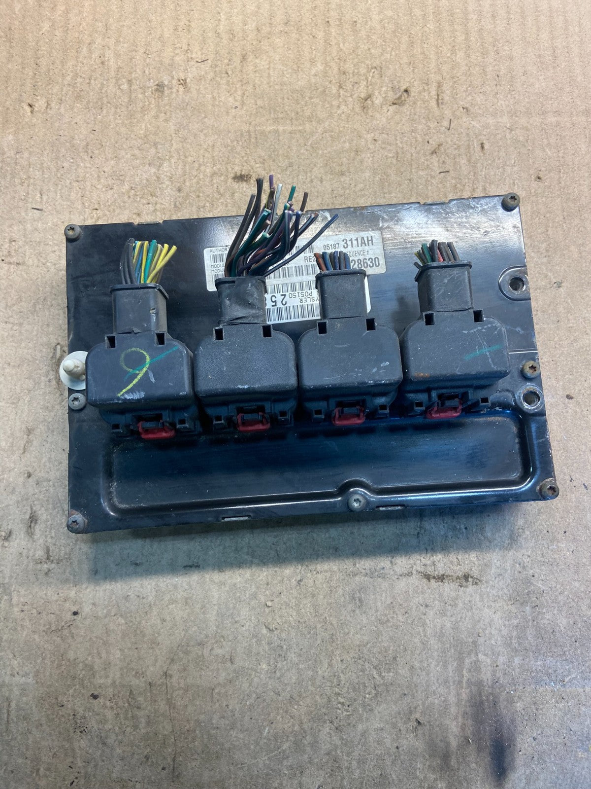 2008 Jeep Grand Cherokee 5.7L Engine Computer Module ECU p05187311ah Z8641 DG2
