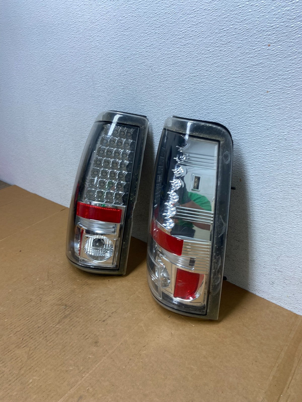 1999-2002 Chevrolet Silverado 1500 Left+Right Set Side Tail lights ad9085 DG1