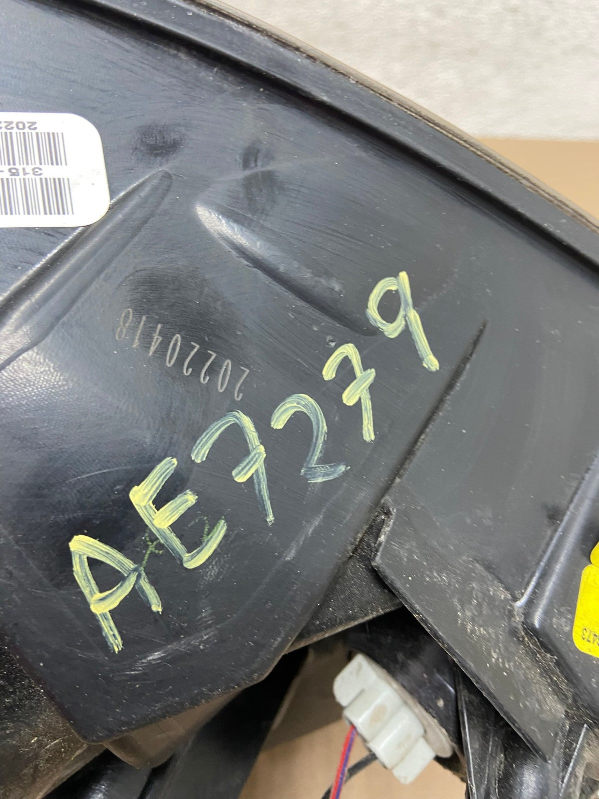 2007 to 2012 Nissan Altima Left Driver Lh Side Tail Light DEPO AE7279 LK8