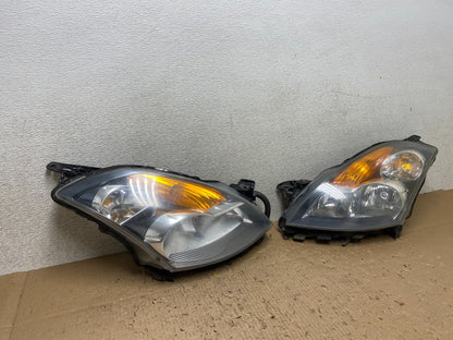 Sedan 2007 2008 2009 Nissan Altima Left+Right Set Headlights T8073 DW2