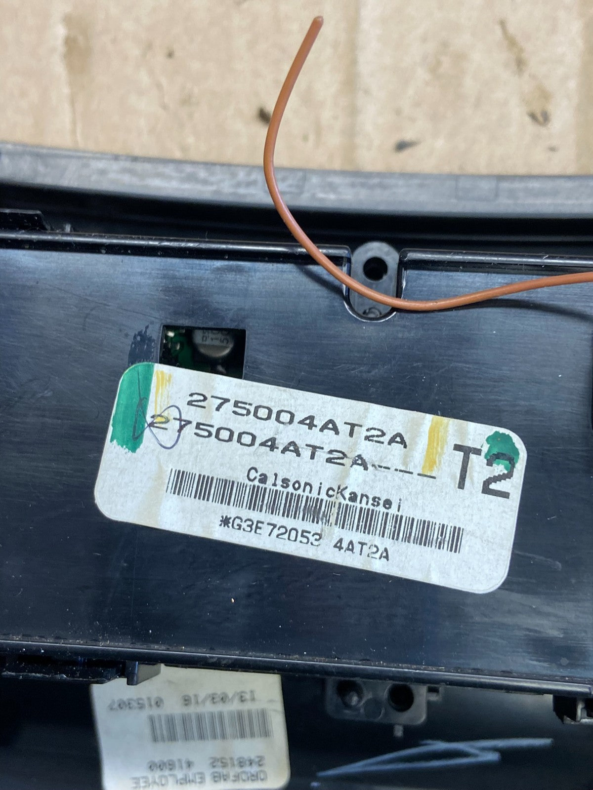 2015 2017 Nissan Sentra AC Heater Temperature Climate Control OEM AB8855 DG5