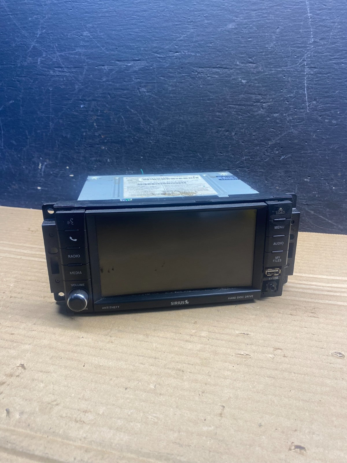 2009 2014 Jeep Dodge Chrysler Screen Display CD Player Satellite Radio AE4755 DG0