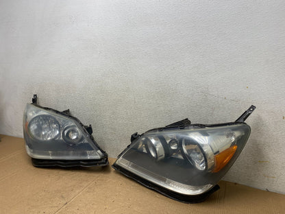 2005 2006 2007 Honda Odyssey Left+Right Set Halogen Headlights V1287 DW1