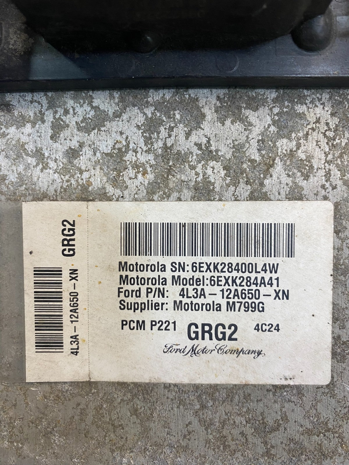 2004 Ford F-150 F150 4.6L Engine Control ECU Computer 4l3a-12a650-xn  AB4361 DG2