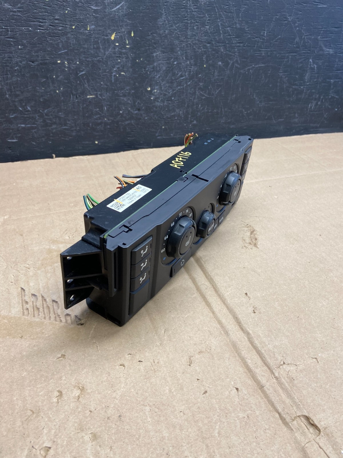 2008 to 2009 Land Rover Sport Ac Heater Climate Control AD7116 DG1