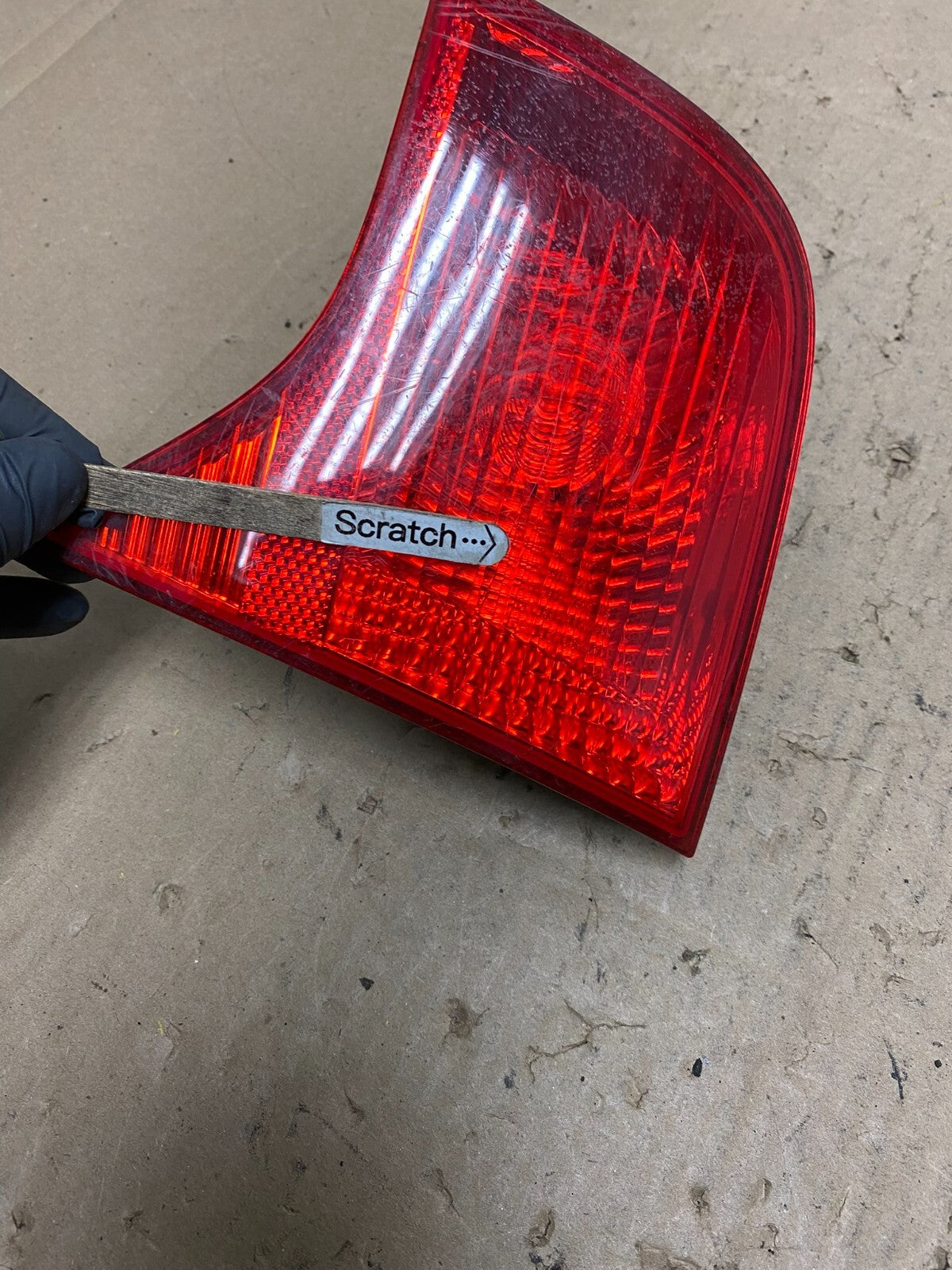 2004-2008 Audi A4 Sedan Right Passenger RH Side Inner Tail Light OEM N2589 DW4