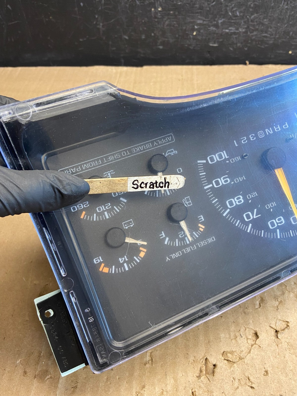1995-1999 Silverado/Sierra/Yukon/Tahoe Speedometer Instrument Cluster ae1889 DG3
