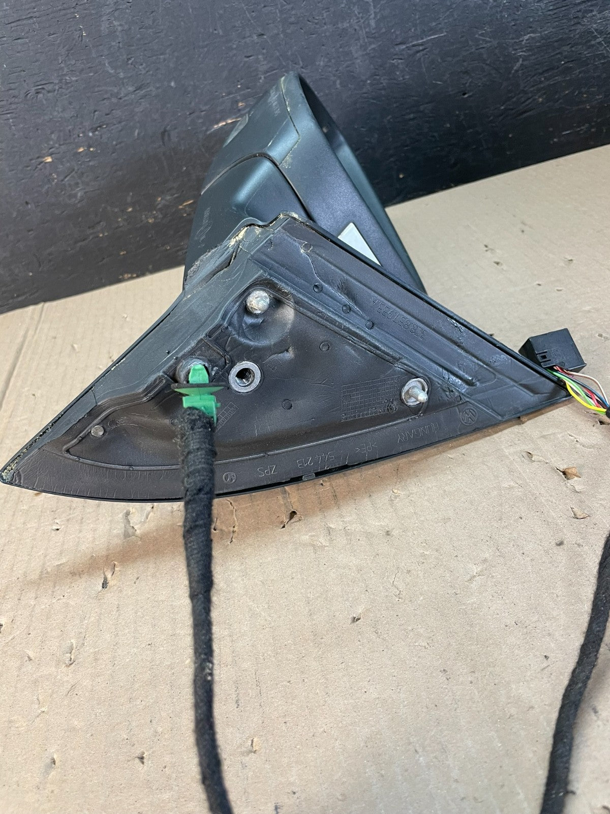 2009 to 2012 Volkswagen CC Left Driver LH Power Door View Mirror AD8683 DW4