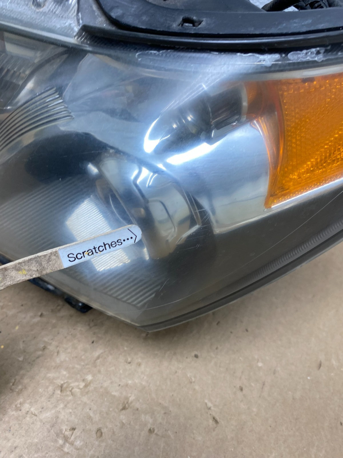 2007 2008 2009 Acura MDX Headlight Xenon HID Left Driver Lh Side TYC AC1351 DW3