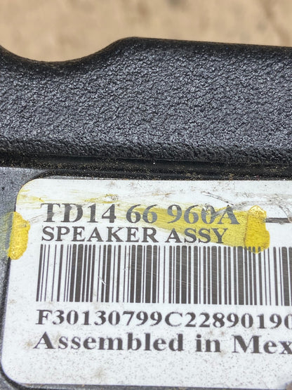 2013 to 2015 Mazda CX9 CX-9 Rear Subwoofer Audio Speaker T6424 DG5