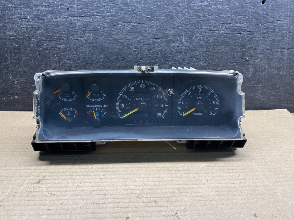 1987 to 1991 Ford F250 F350 Speedometer Cluster Gauge ah9715 DG0