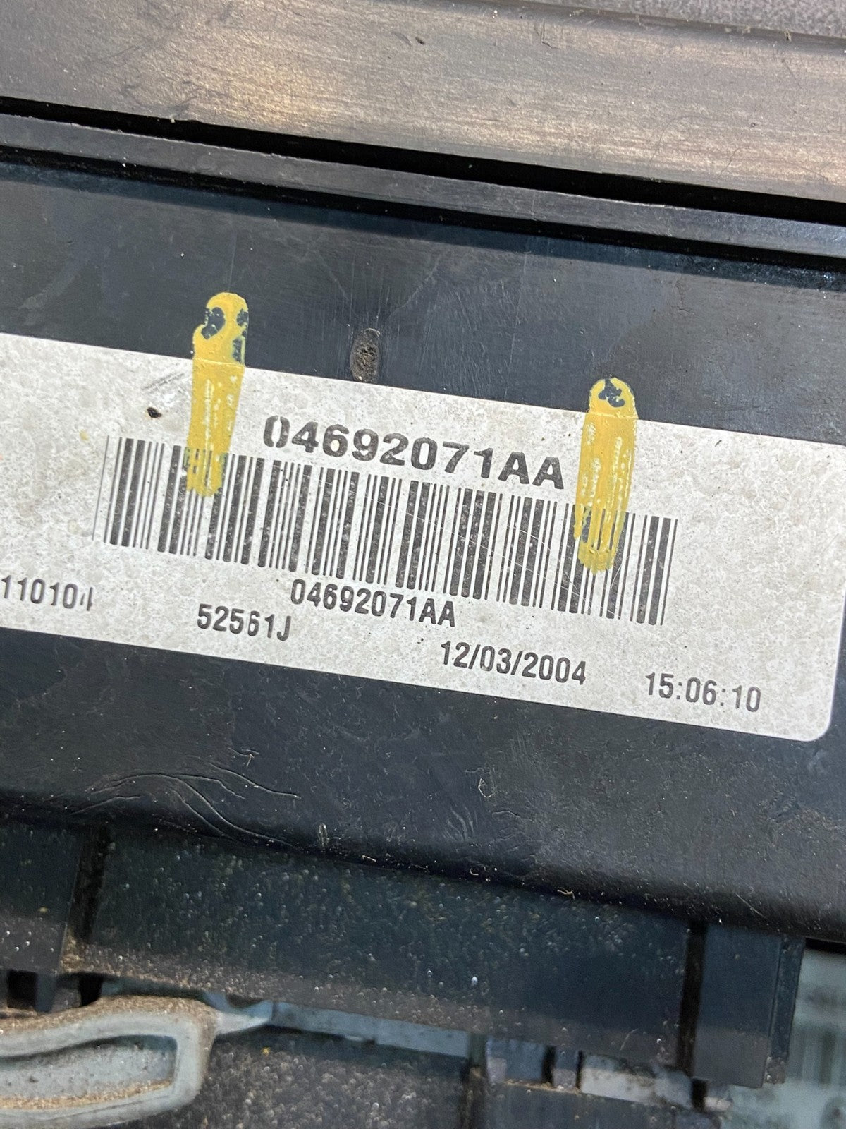 2005 Jeep Grand Cherokee Fuse Box Multi-Function Relay Module Bcm AG1593 DW6