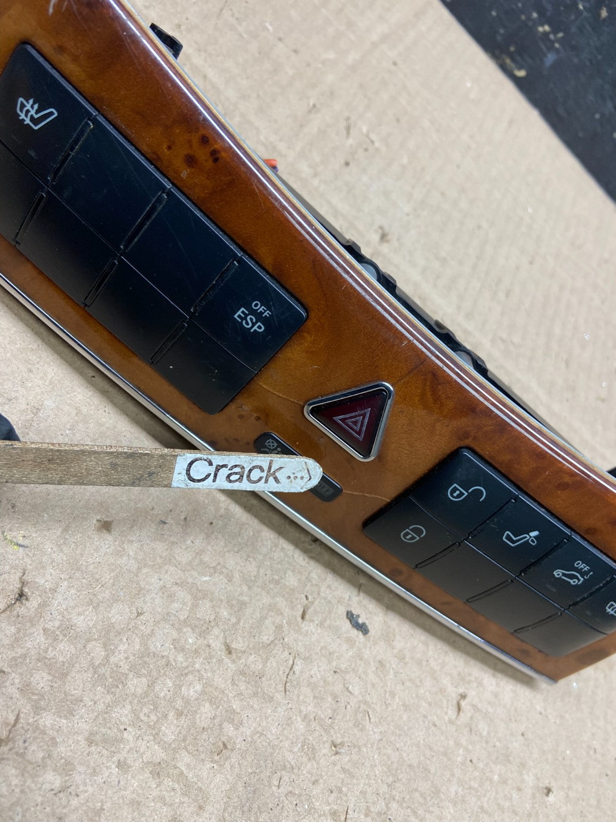 2005-2009 Mercedes W209 CLK350 CLK550 Door Lock ESP Hazard Control z0084 DG2