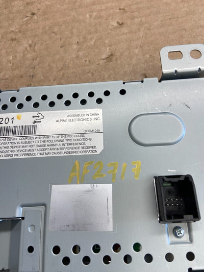 2010 - 2011 Chevrolet Equinox Radio Display Screen Information Dash Oe af2717 DG5