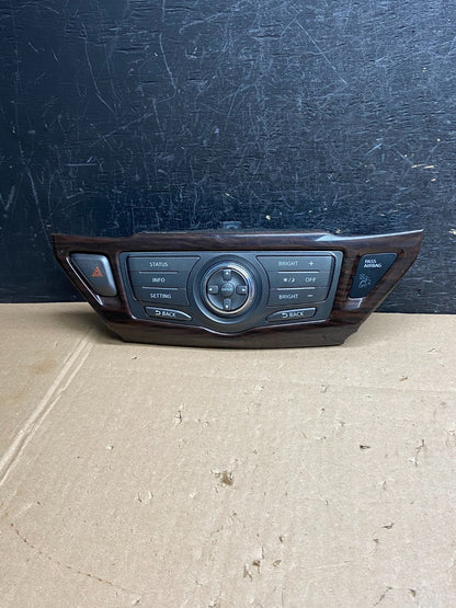 2013 to 2015 Nissan Pathfinder Information Display Control AI6158 DG0