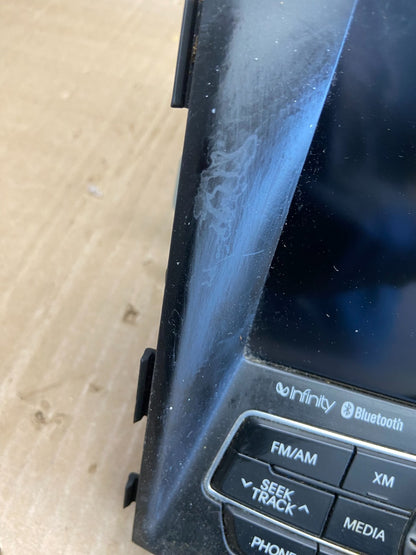 2011 to 2014 Hyundai Sonata Radio Navigation Screen Display AE1726 DG1