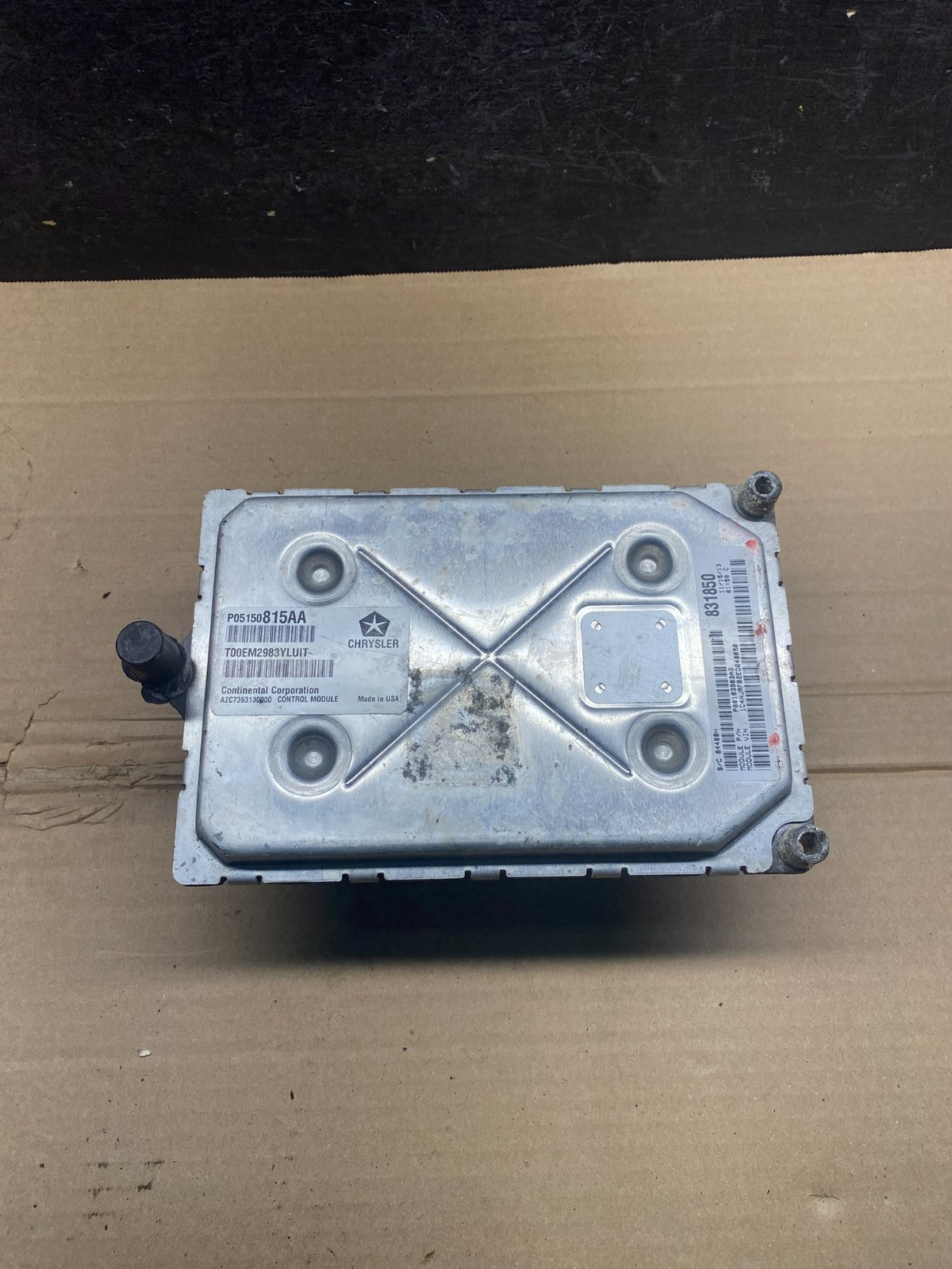 2014 Jeep Compass Patriot Engine Control Module ECM ECU P05150815AA AH9567 DG1