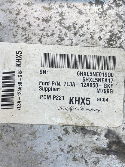 2007 2008 Ford F-150 F150 5.4L Engine Control Unit ECU Computer Module AF4108 DW2