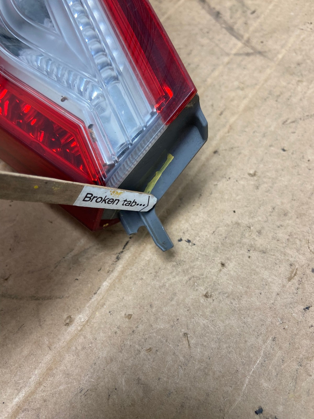 2011 2012 2013 Honda Odyssey Left Driver Lh Side Tail Light Inner AD6190 LK4