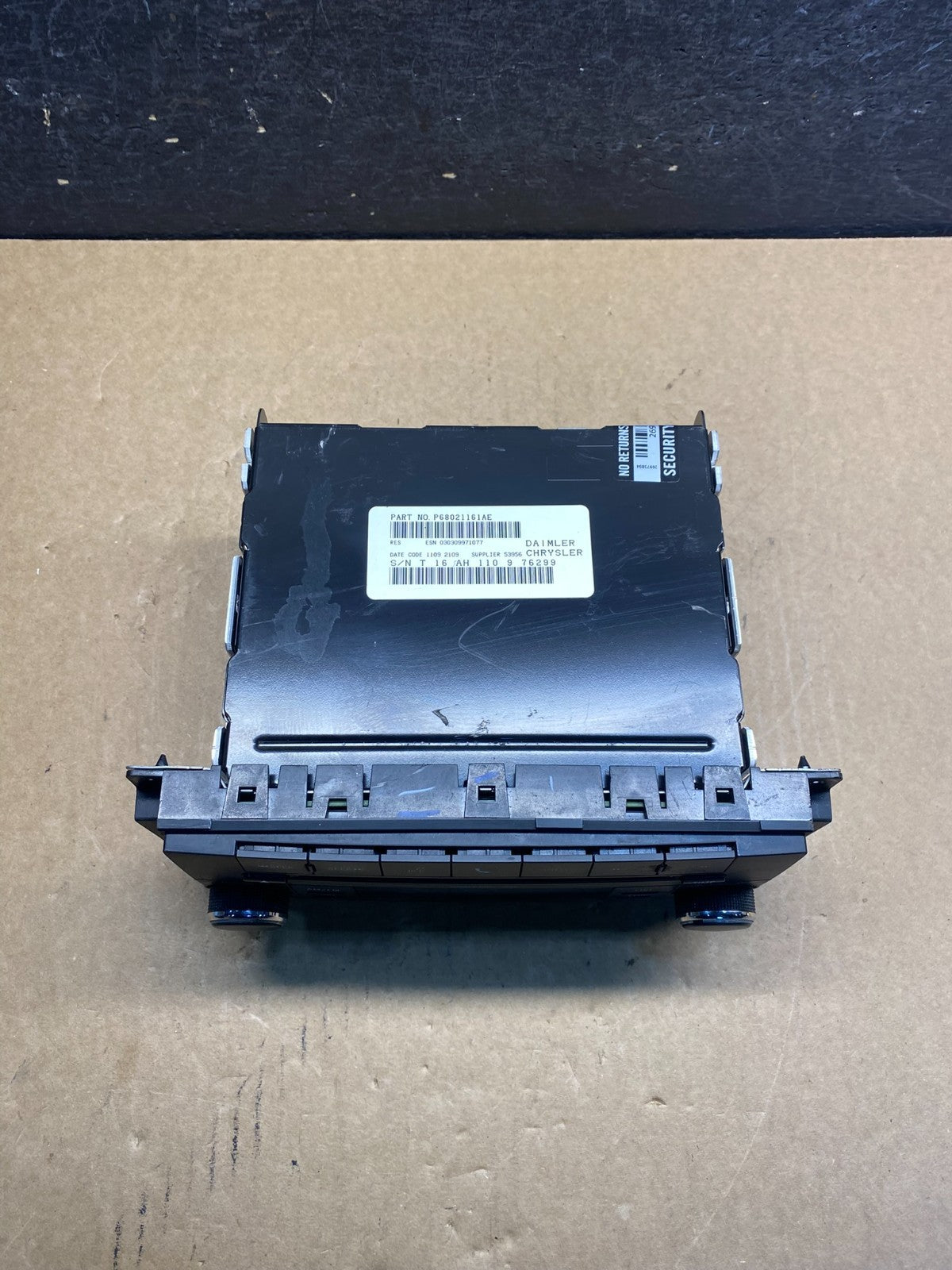 2007-2012 Chrysler Dodge Jeep Ram Radio CD MP3 AUX Receiver ag6045 DG3