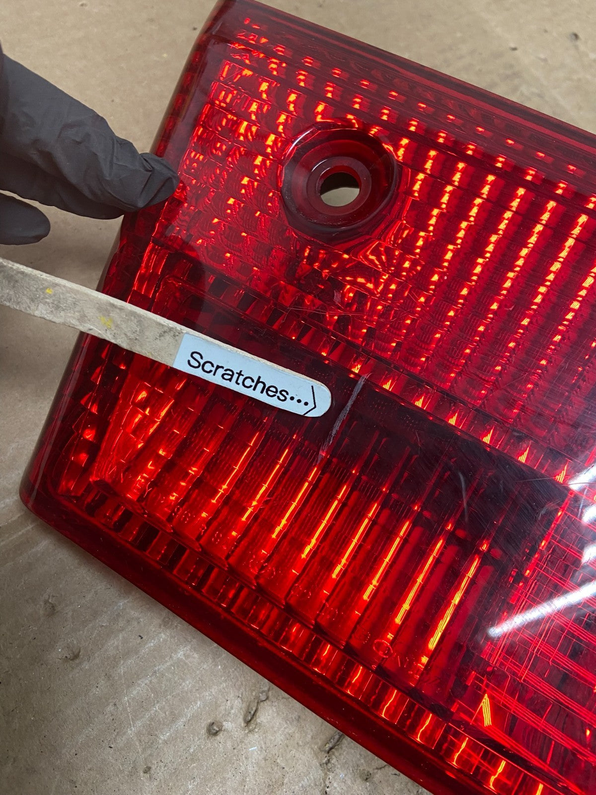 2005 Honda Accord Sedan Right Passenger Inner Tail Light OEM Z0890 DW3