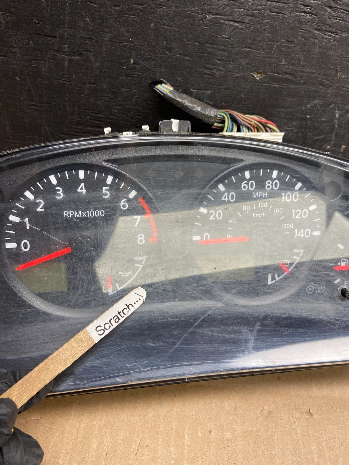 2005 to 2012 Nissan Xterra Frontier Pathfinder Speedometer Cluster Gauge T44533