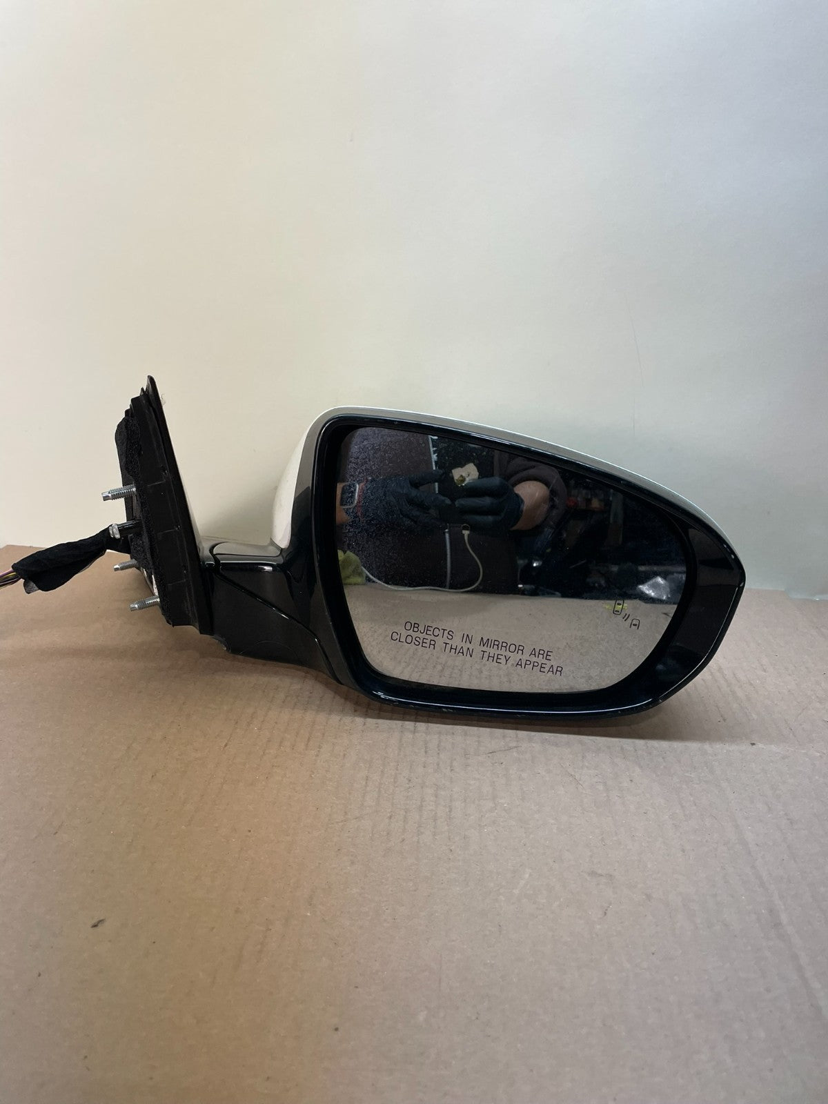2014 to 2016 Kia Cadenza Right Passenger RH Side View Door Mirror AI8713 DG8