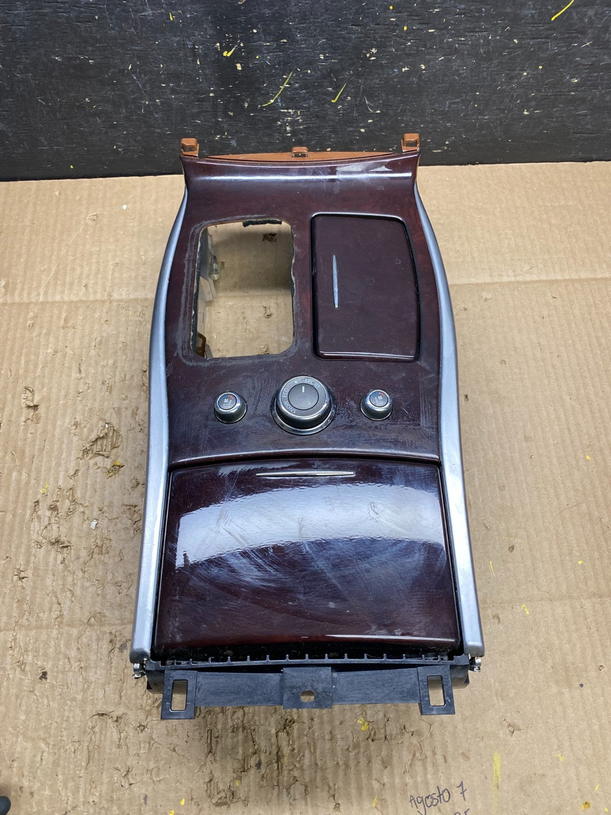 2011 to 2013  Infiniti M37 Center Console Shifter Floor Bezel Panel V1717 DG0