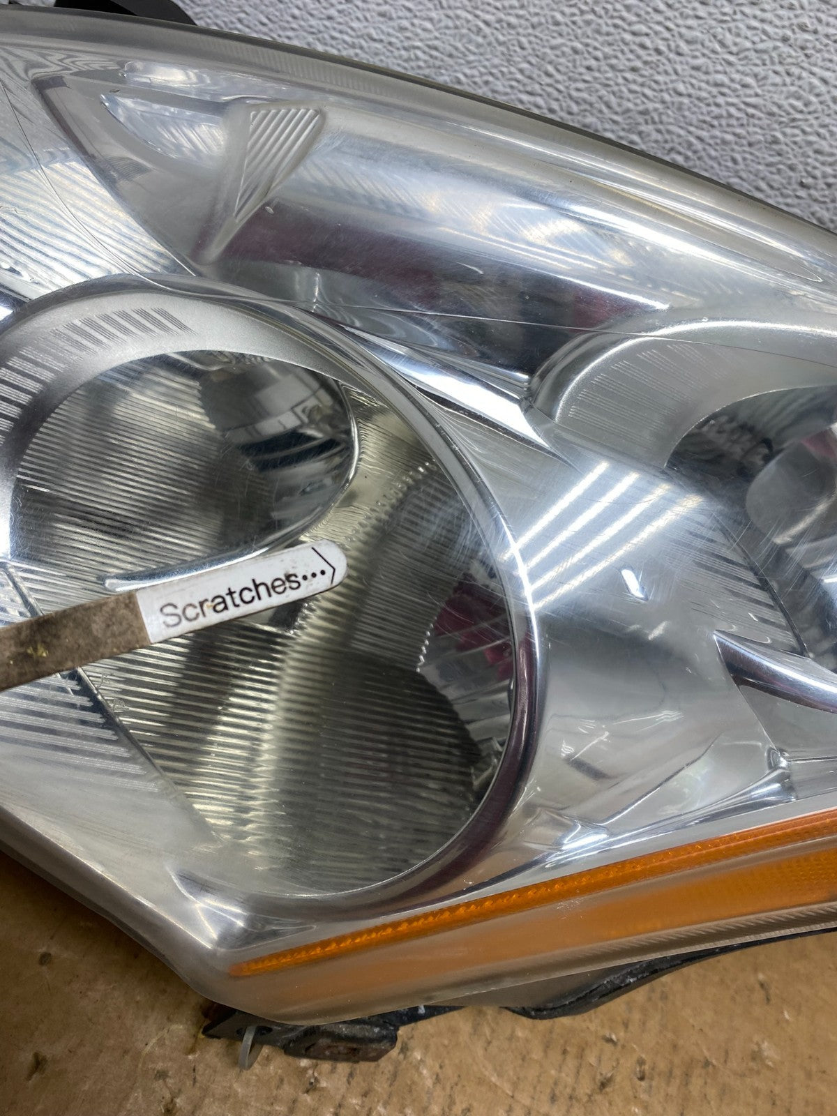 Sedan 2010 2011 2012 Nissan Altima Left Driver Side Headlight AE0595 DW3