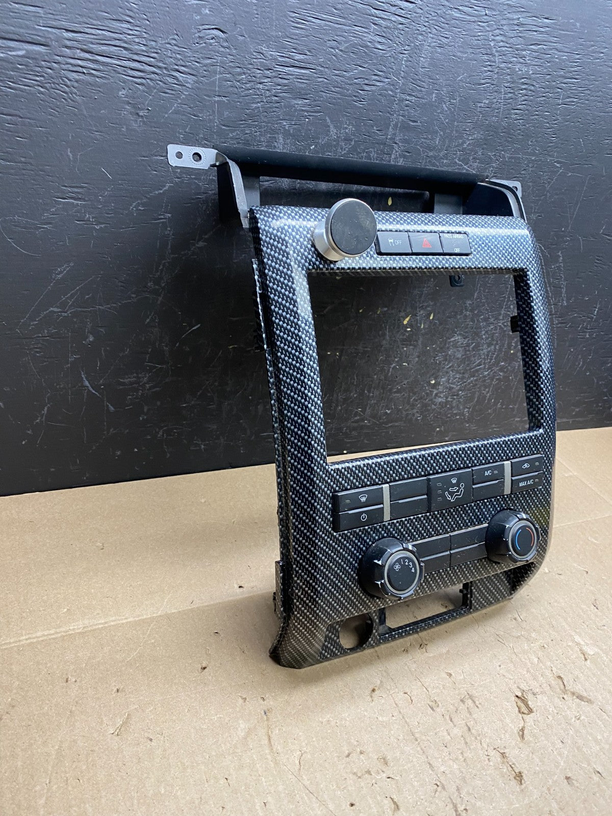 2010 2011 Ford F150 Climate Control A/C Heater Panel Radio Bezel AC6542 DG2