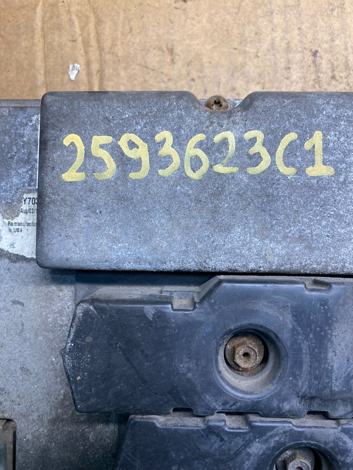 International Navistar T466E Diesel Engine Computer ECM ECU 2593623c1 AB3848 DG2