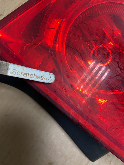 2008 2012 Chevrolet Malibu Left Driver Lh Side Tail Light AI9000 LK3