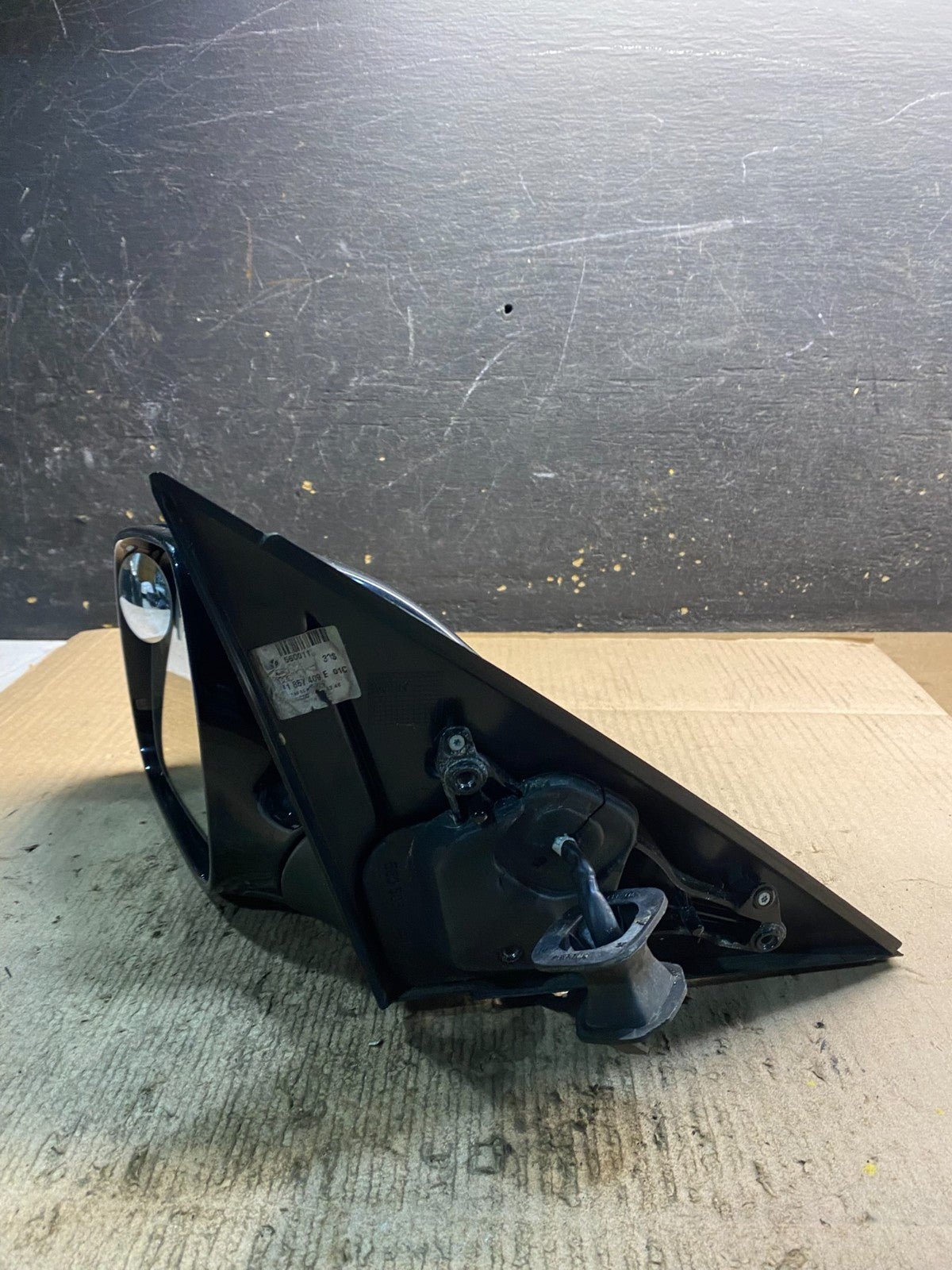 2010 2011 2012 Audi Q7 Left Driver Lh Side View Heated Door Mirror Oem Z2510 MS10