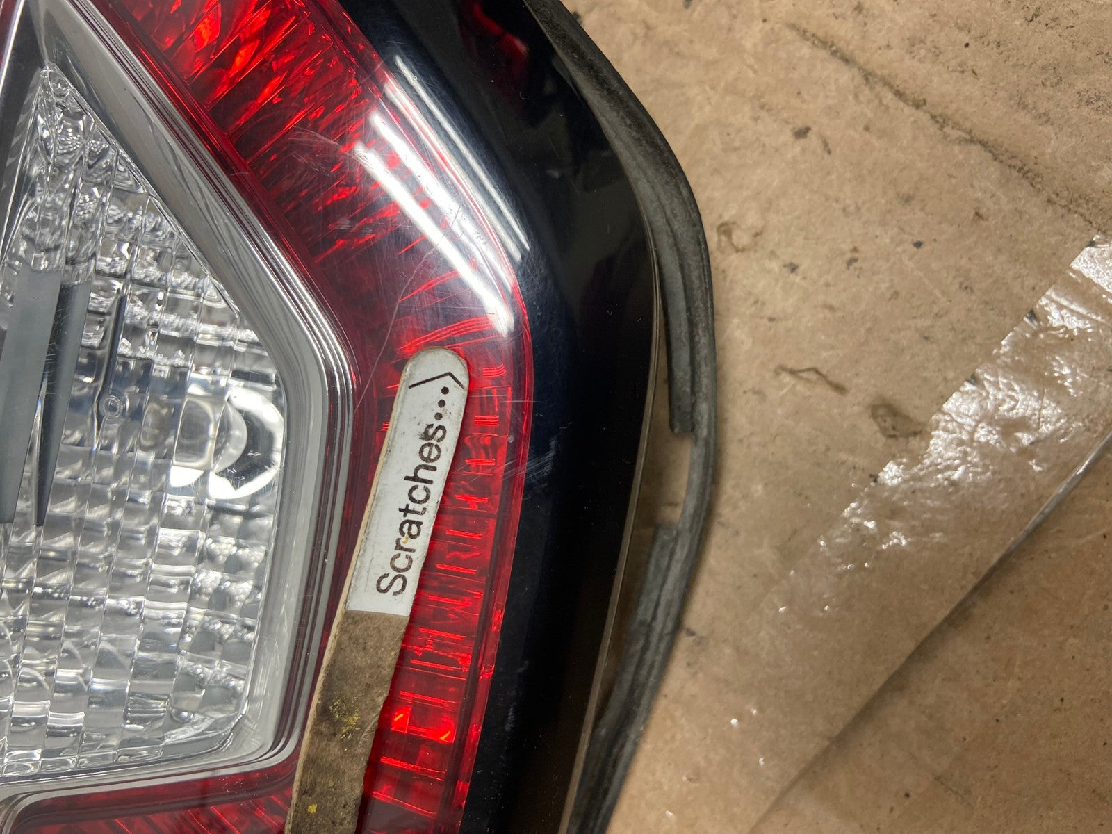 2013 to 2017 Chevrolet Traverse Left Driver LH Inner Tail Light AE6117 LK3