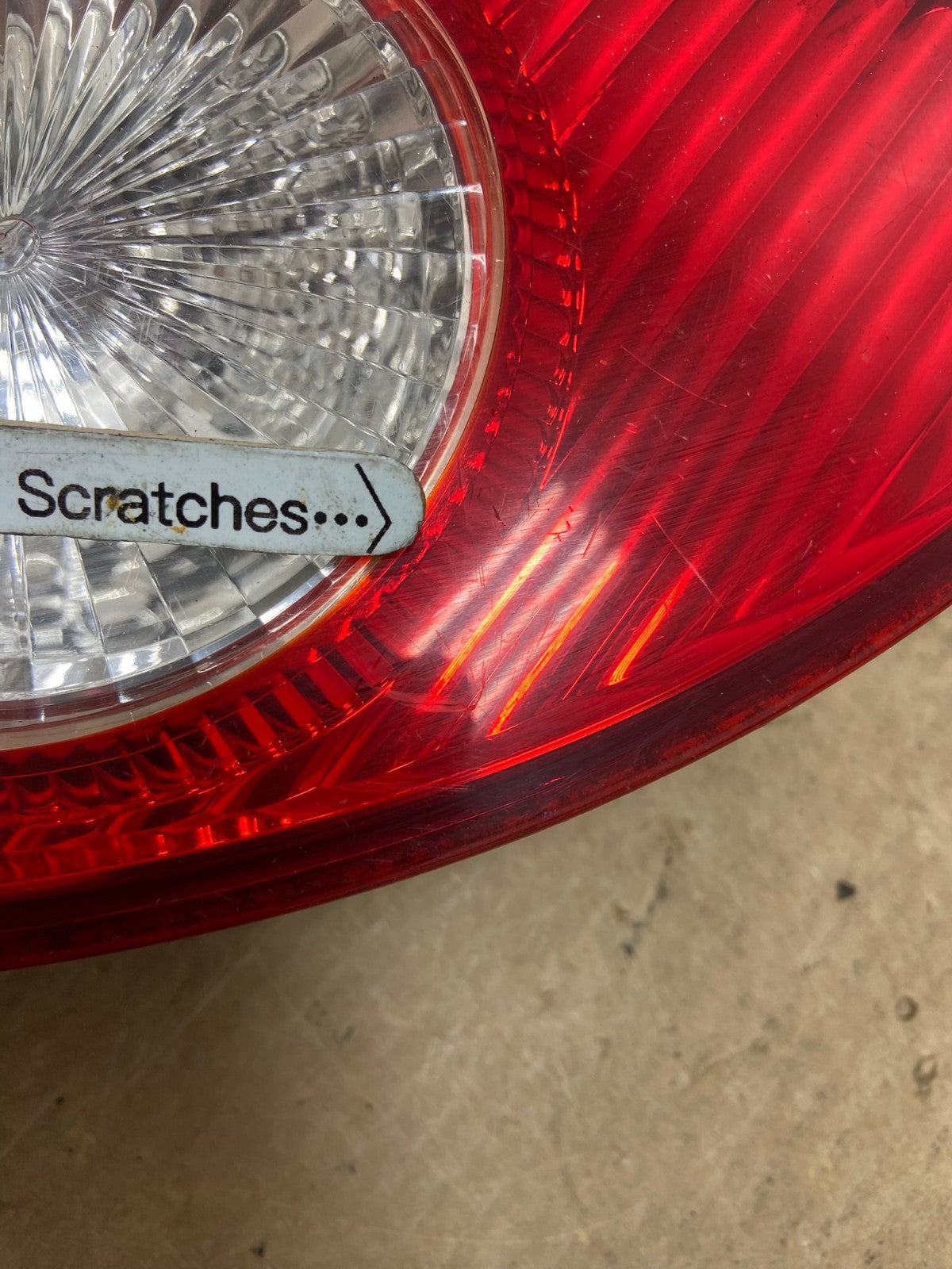 2003 - 2008 Toyota Corolla Inner Left Driver Lh Side Tail Light OEM AC3524 LK3
