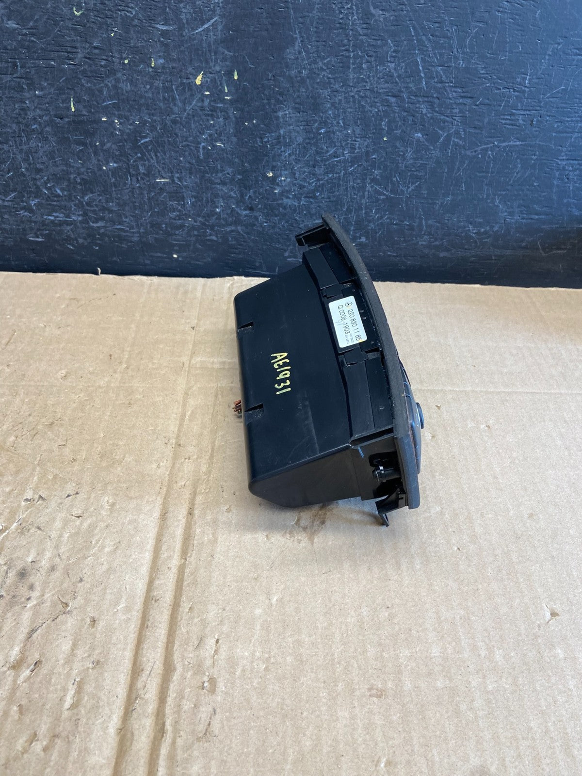 2000-2006 Mercedes S430 S500 W220 AC Heater Climate Control Trim Bezel AE1931 DG1