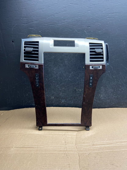 2007-2014 Cadillac Escalade Center Dash Trim Radio Bezel Vent Wood AF1834 DG0