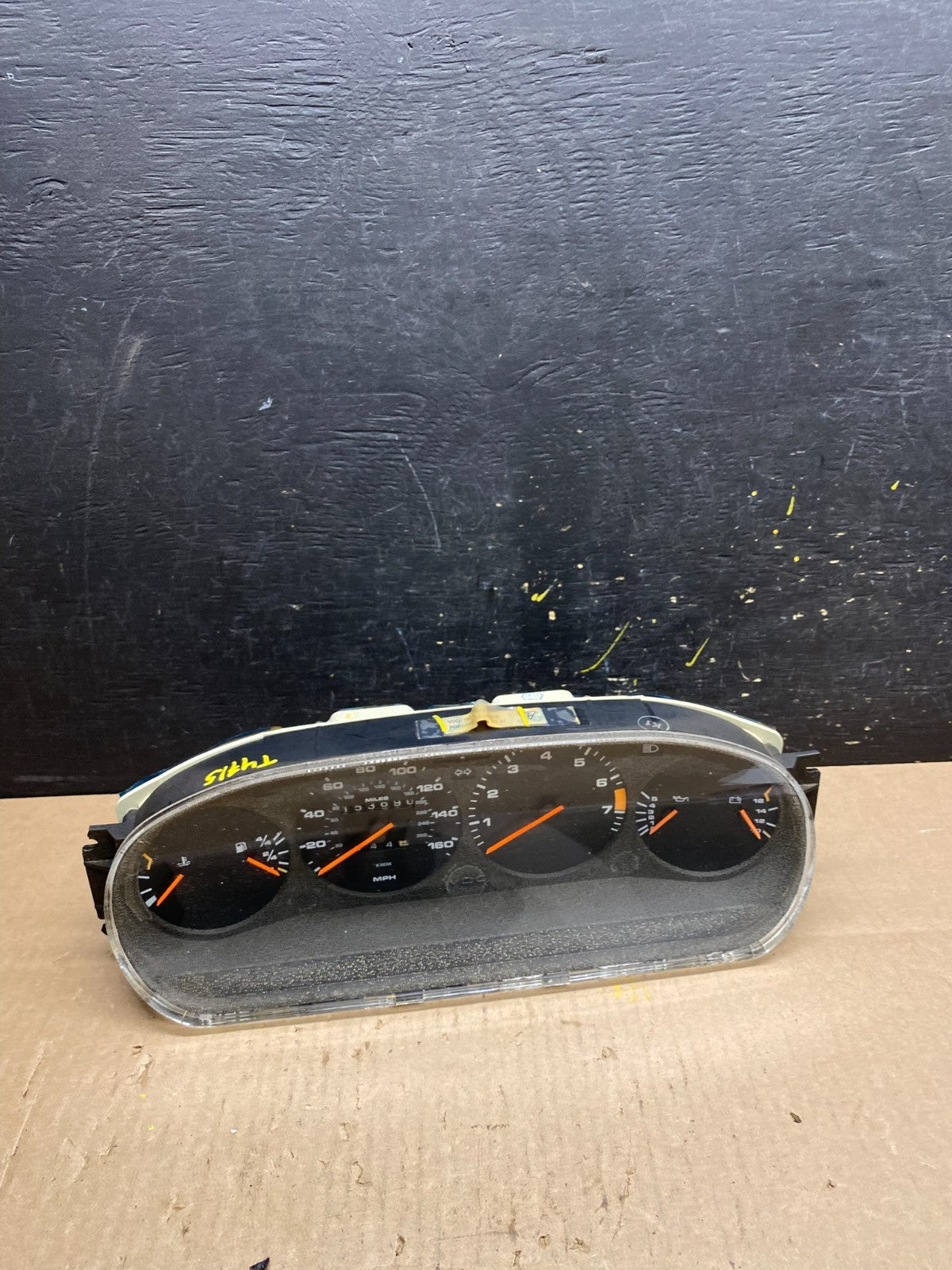 1985 to 1986 Porsche 928 Speedometer Instrument Cluster Gauge T4715 PS0