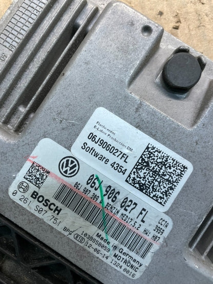 2008  2009 Volkswagen Jetta Engine Computer Ecu Pcm Ecm Pcu Oem W1370 DG3