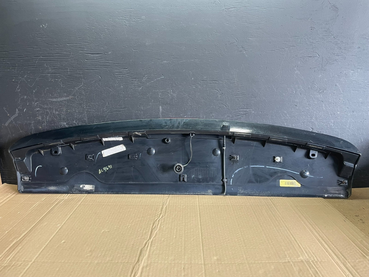 2011 to 2019 Dodge Grand Caravan Rear Upper Wing Spoiler W/Brake Light AC9691 DG5