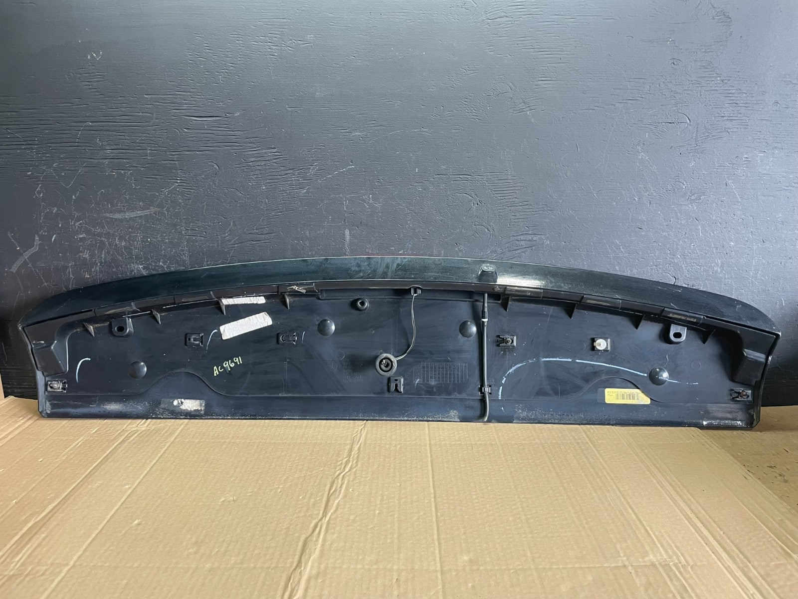 2011 to 2019 Dodge Grand Caravan Rear Upper Wing Spoiler W/Brake Light AC9691 DG5