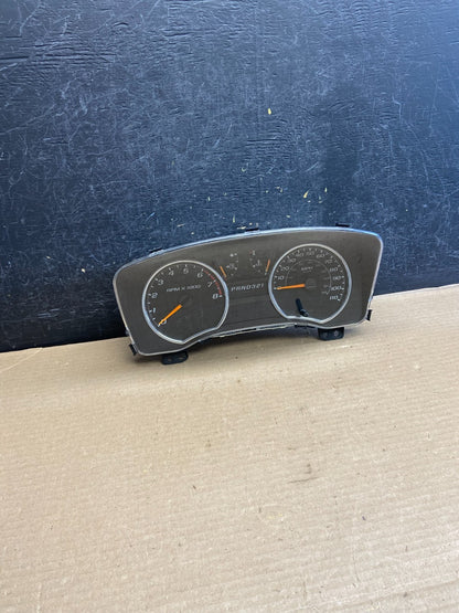 2009 to 2012 GMC Canyon Instrument Cluster Speedometer AH1439 DG0