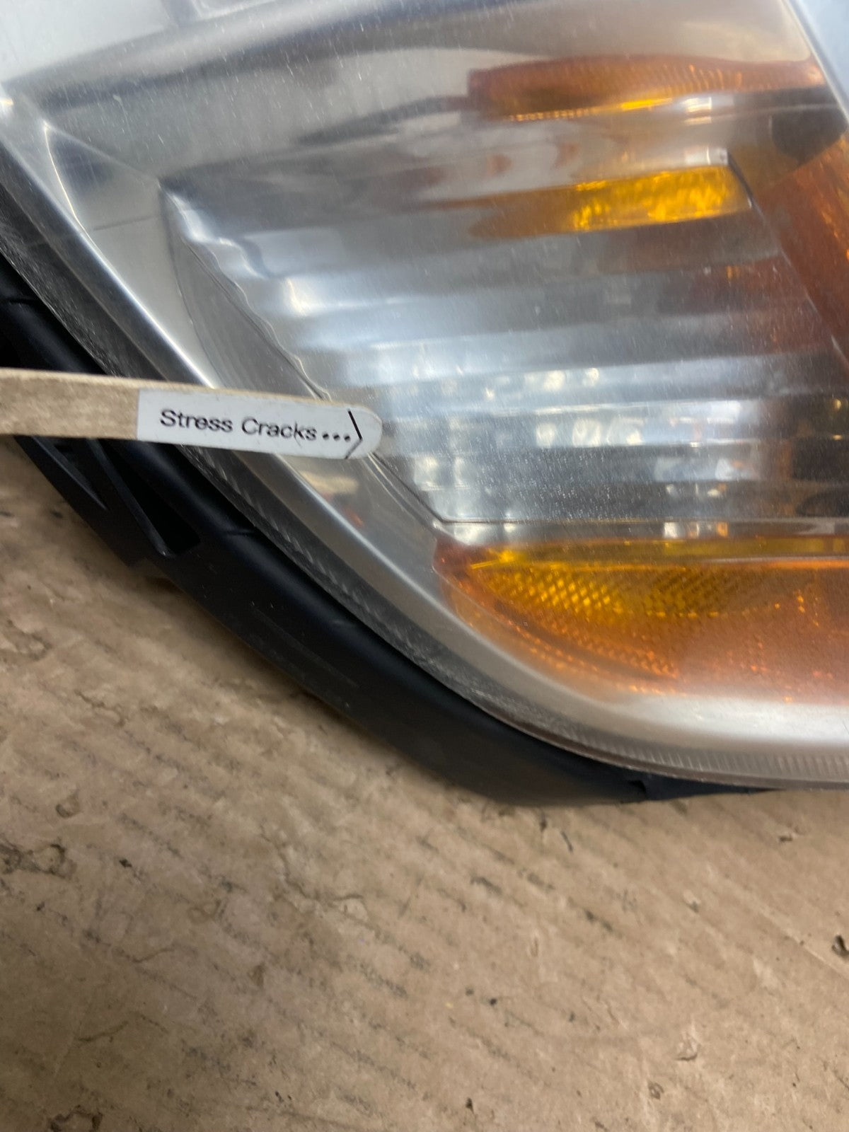 2007 2008 2009 2010 Ford Edge Headlight Left Driver Halogen Oem AA9405 DW4