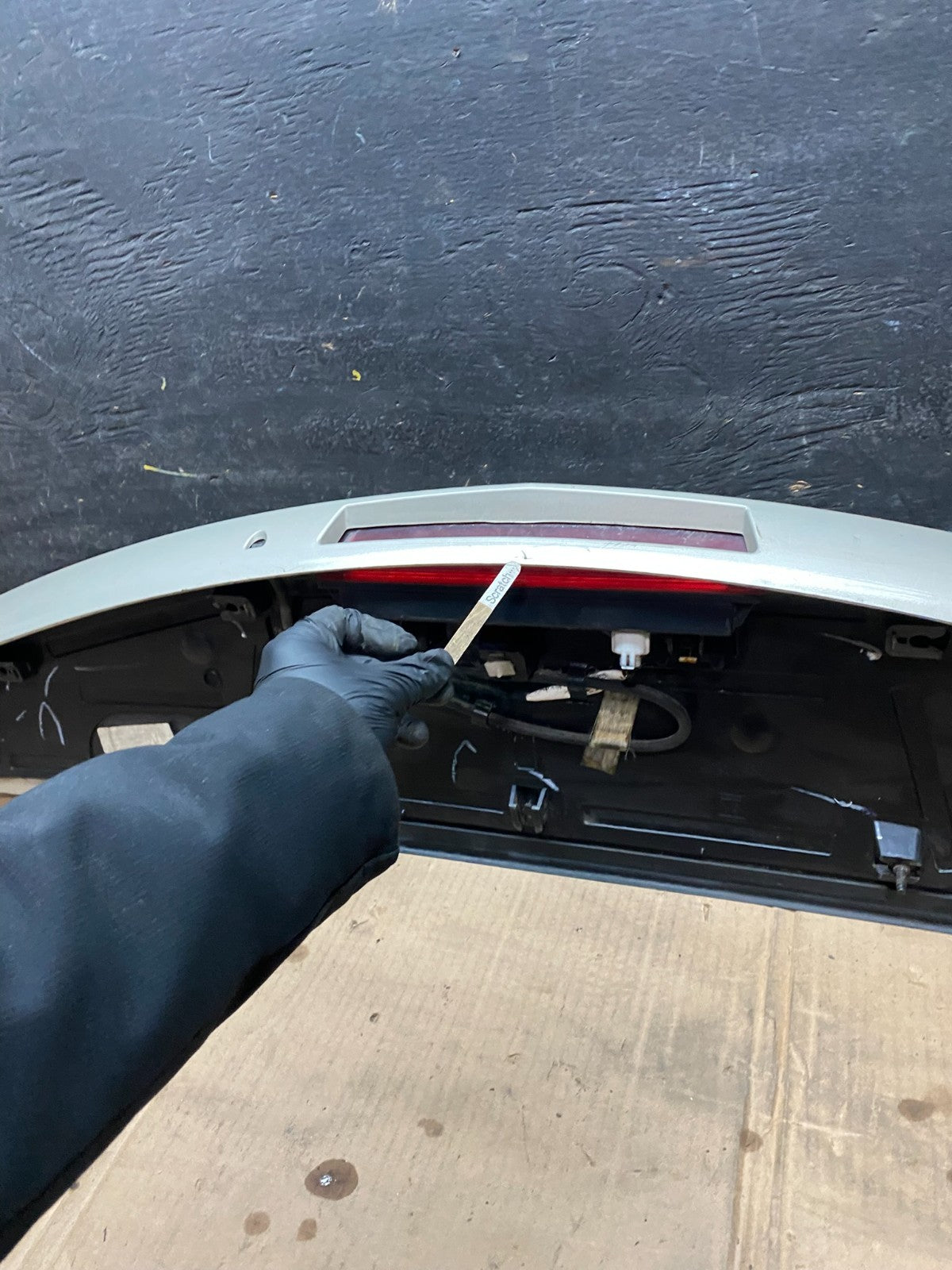 2013 to 2017 Chevrolet Traverse Rear Trunk Spoiler Wing Third Brake W2099 DG13