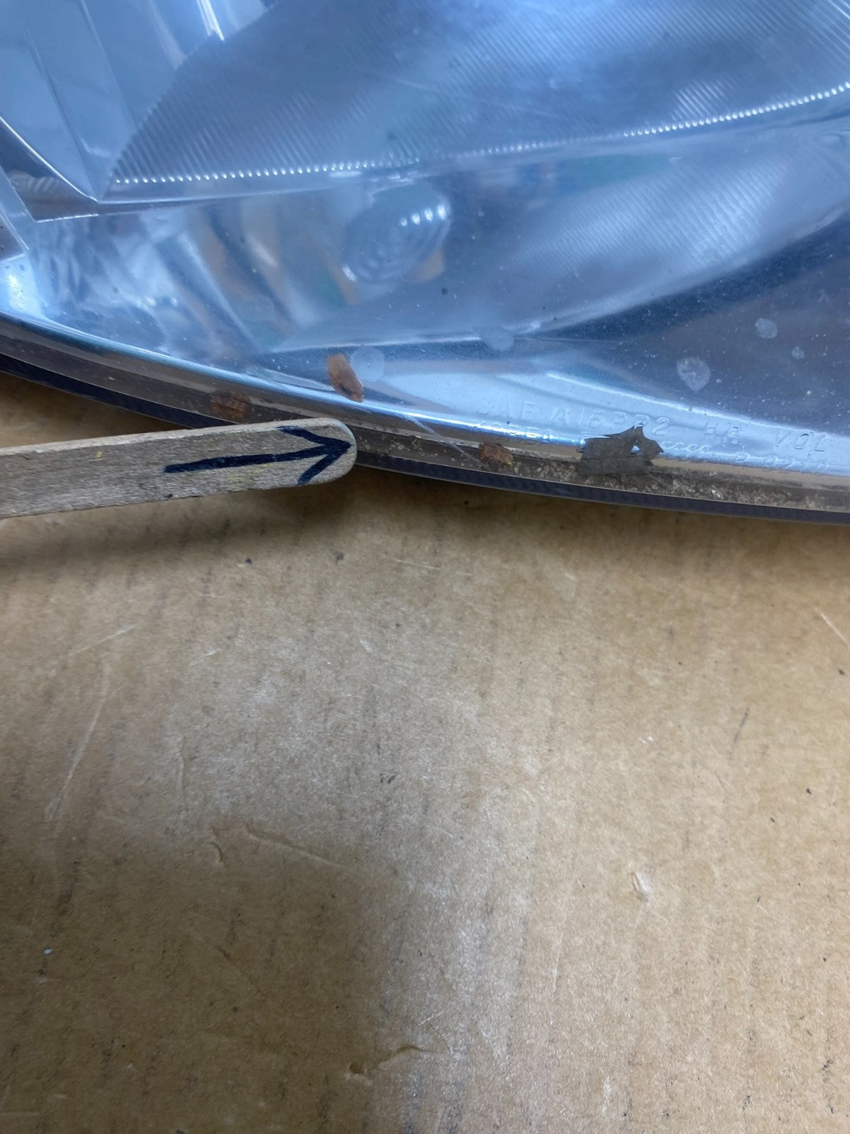 2006 to 2011 Hyundai Accent Sedan Right Passenger Halogen Headlight AD8945 DW4