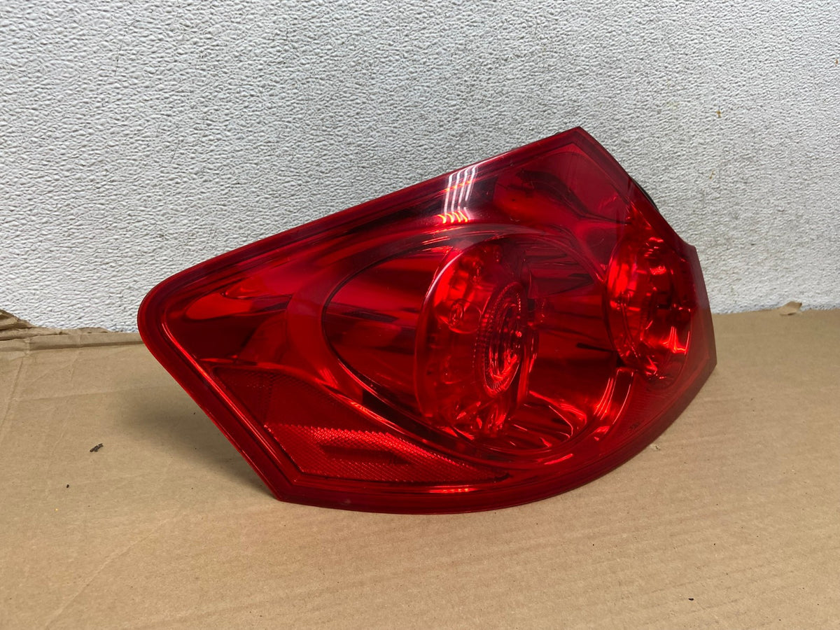 2007 to 2013 Infiniti G35 G37 Sedan Left Driver LH Side Tail Light AG9143 LK1