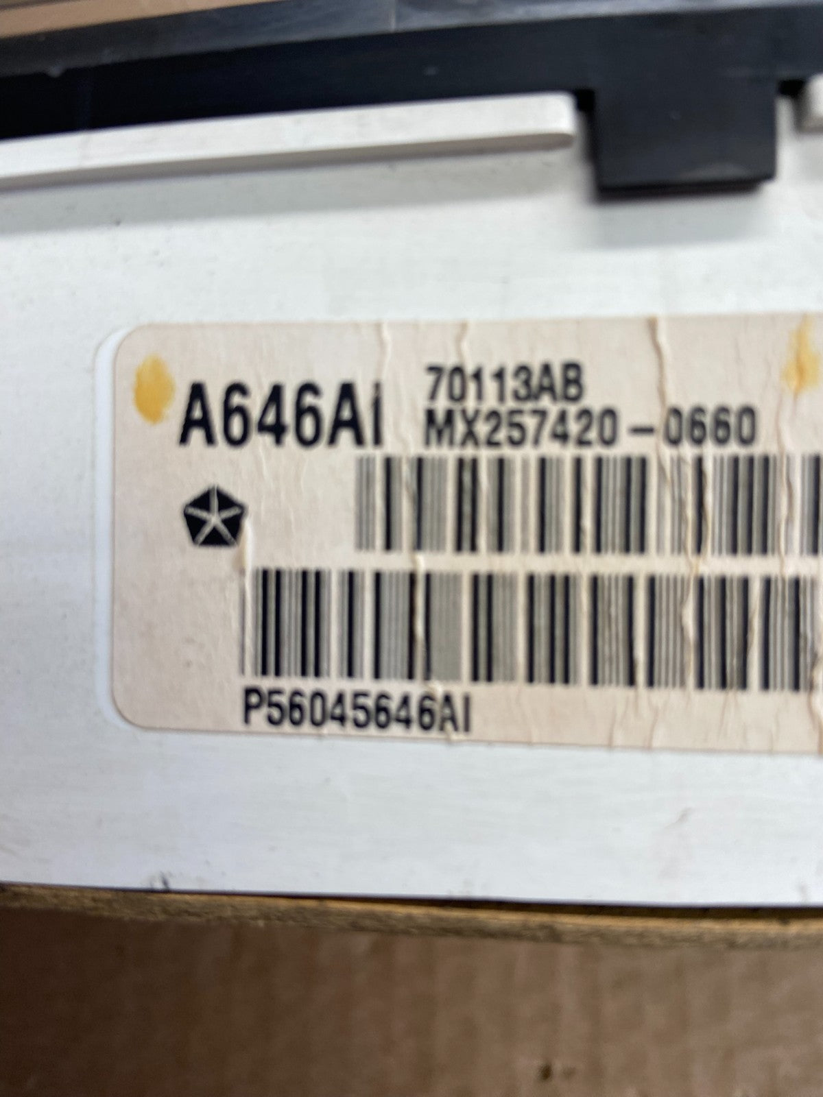 2003 Dodge Durango 4.7L Speedometer Instrument Cluster Gauge AF6134 DG6