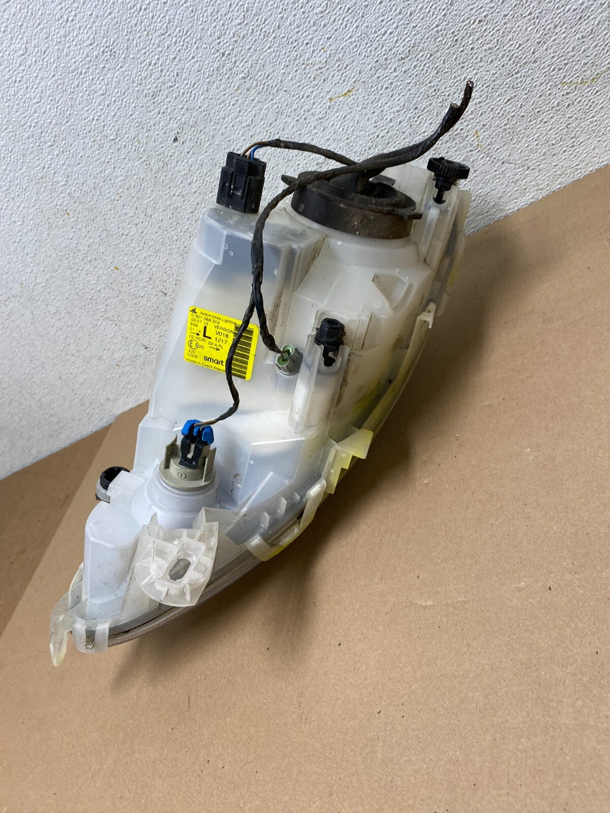1997 to 2003 Smart Fortwo Left Side Headlight OEM M11404